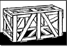 Wooden crates